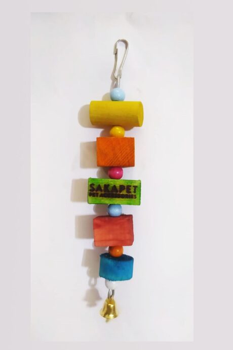 Ahşap Zilli Kuş Oyuncağı