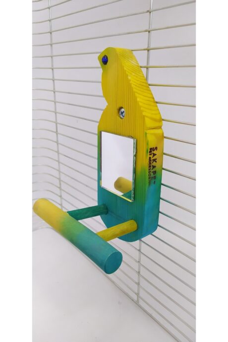 Kuş Aynası Sarı Lacivert